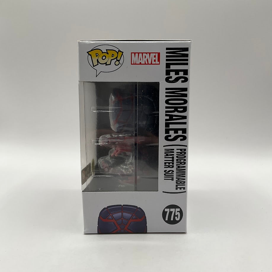 Miles Morales (Programmable Matter Suit) Funko Pop! Spider-Man 775 GITD GameStop