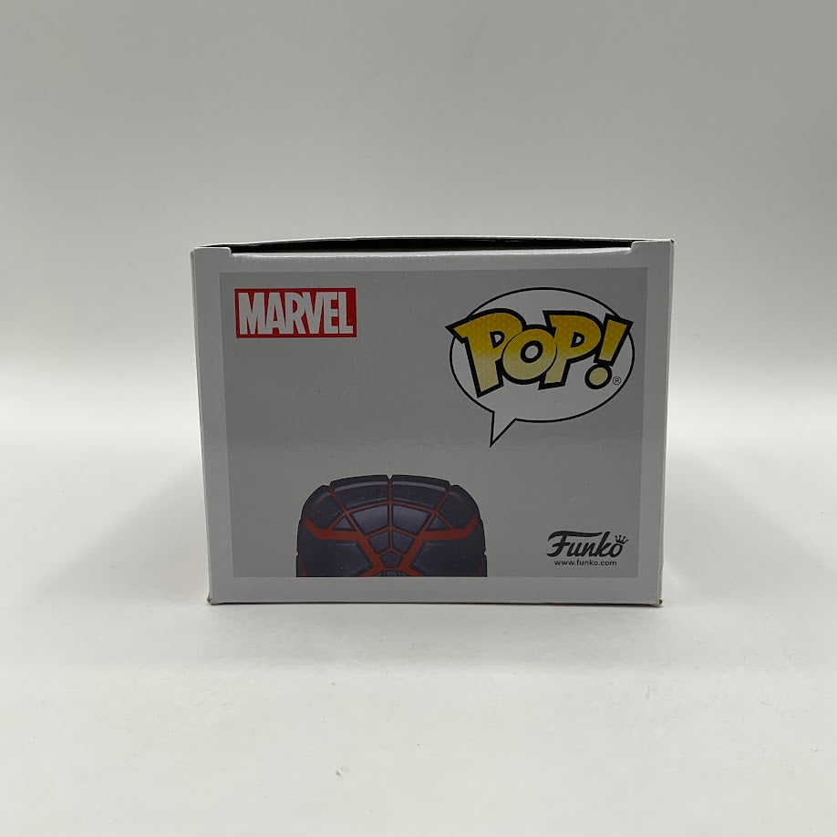 Miles Morales (Programmable Matter Suit) Funko Pop! Spider-Man 775 GITD GameStop