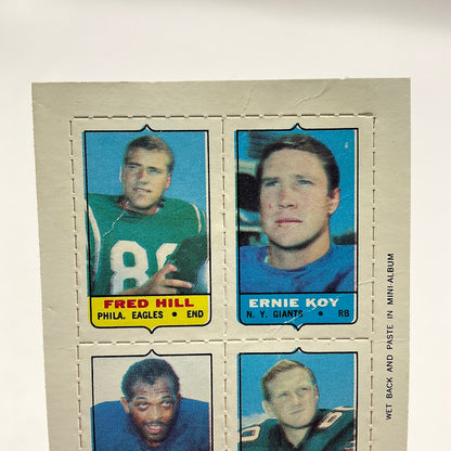 Hill / Koy / McRae / Nobis 1969 Topps Four-in-One #22 GD - Collector Store LLC