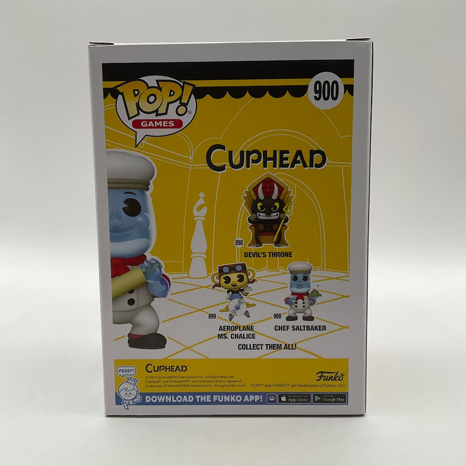 Chef Saltbaker Funko Pop! Cuphead #900 Chase Limited Edition