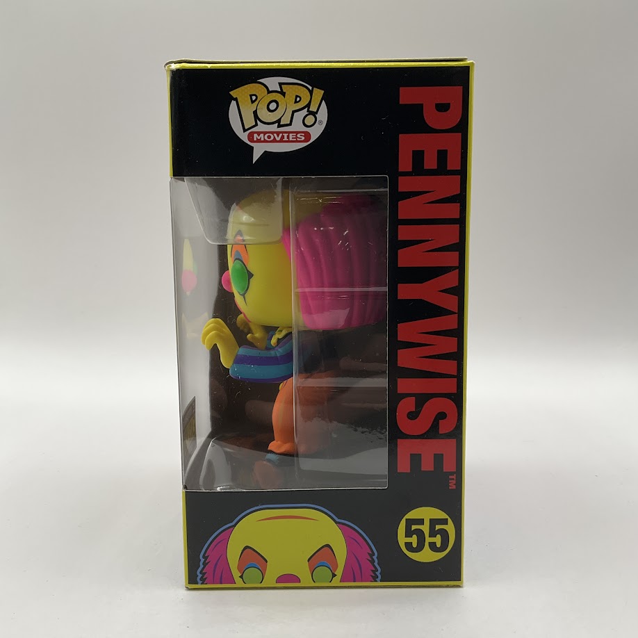 Pennywise (Blacklight) Funko Pop! #55 Entertainment Earth Exclusive