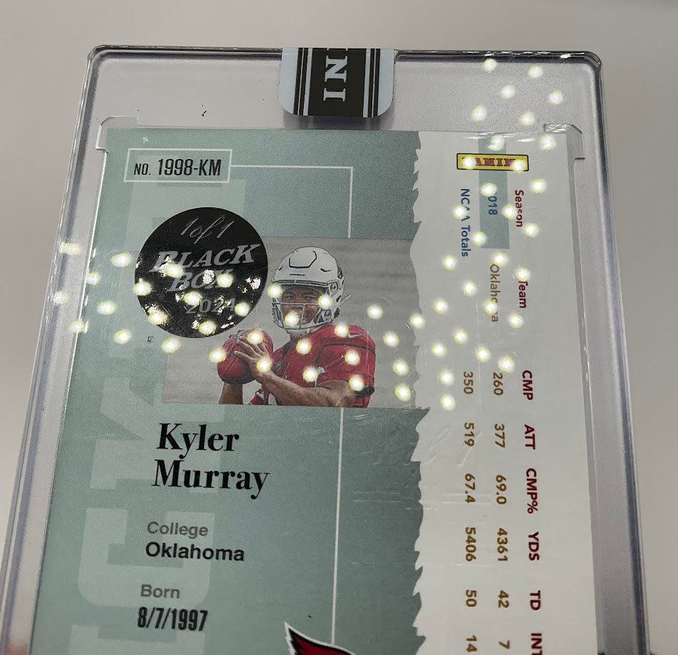 Kyler Murray 2019 Panini Contenders Rookie Ticket RC Auto 1 of 1 #1998-KM