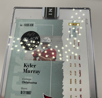 Kyler Murray 2019 Panini Contenders Rookie Ticket RC Auto 1 of 1 #1998-KM