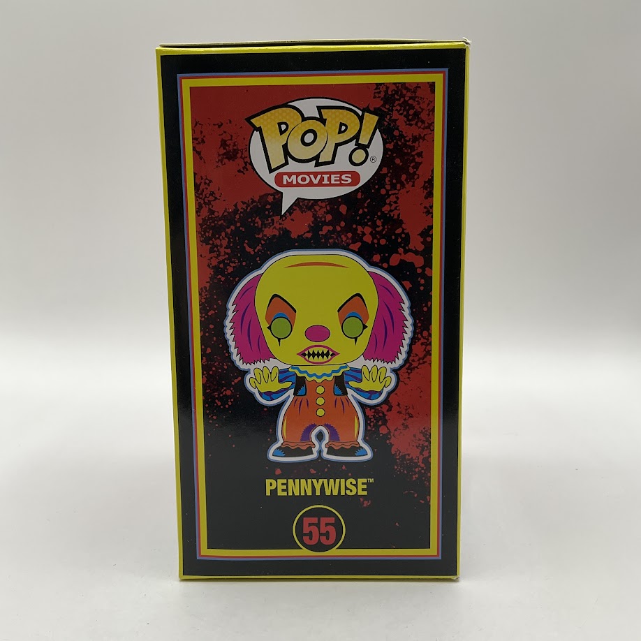 Pennywise (Blacklight) Funko Pop! #55 Entertainment Earth Exclusive