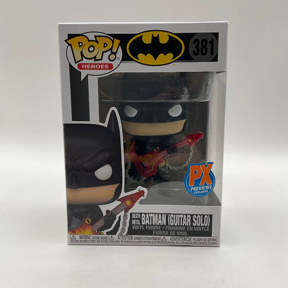 Death Metal Batman (Guitar Solo) Funko Pop! DC #381 PX Previews