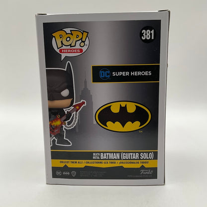Death Metal Batman (Guitar Solo) Funko Pop! DC #381 PX Previews