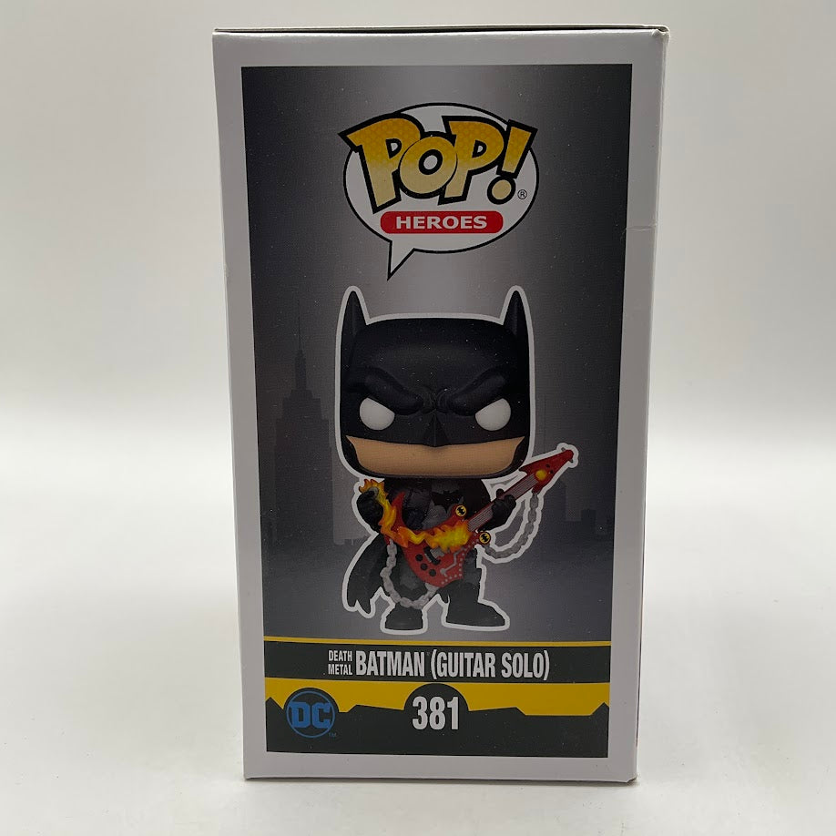 Death Metal Batman (Guitar Solo) Funko Pop! DC #381 PX Previews