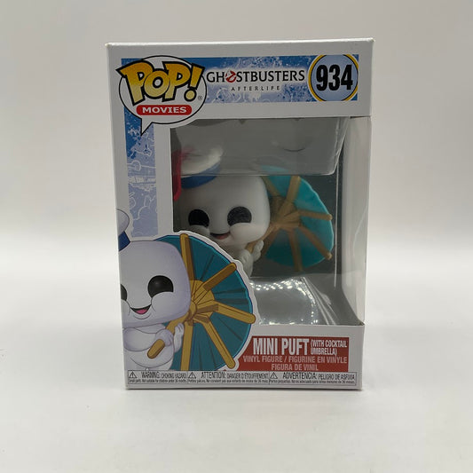 Mini Puft (With Cocktail Umbrella) Funko Pop! Ghostbusters Afterlife #934