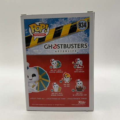 Mini Puft (With Cocktail Umbrella) Funko Pop! Ghostbusters Afterlife #934