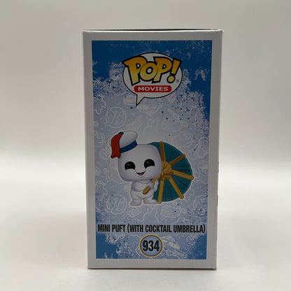 Mini Puft (With Cocktail Umbrella) Funko Pop! Ghostbusters Afterlife #934