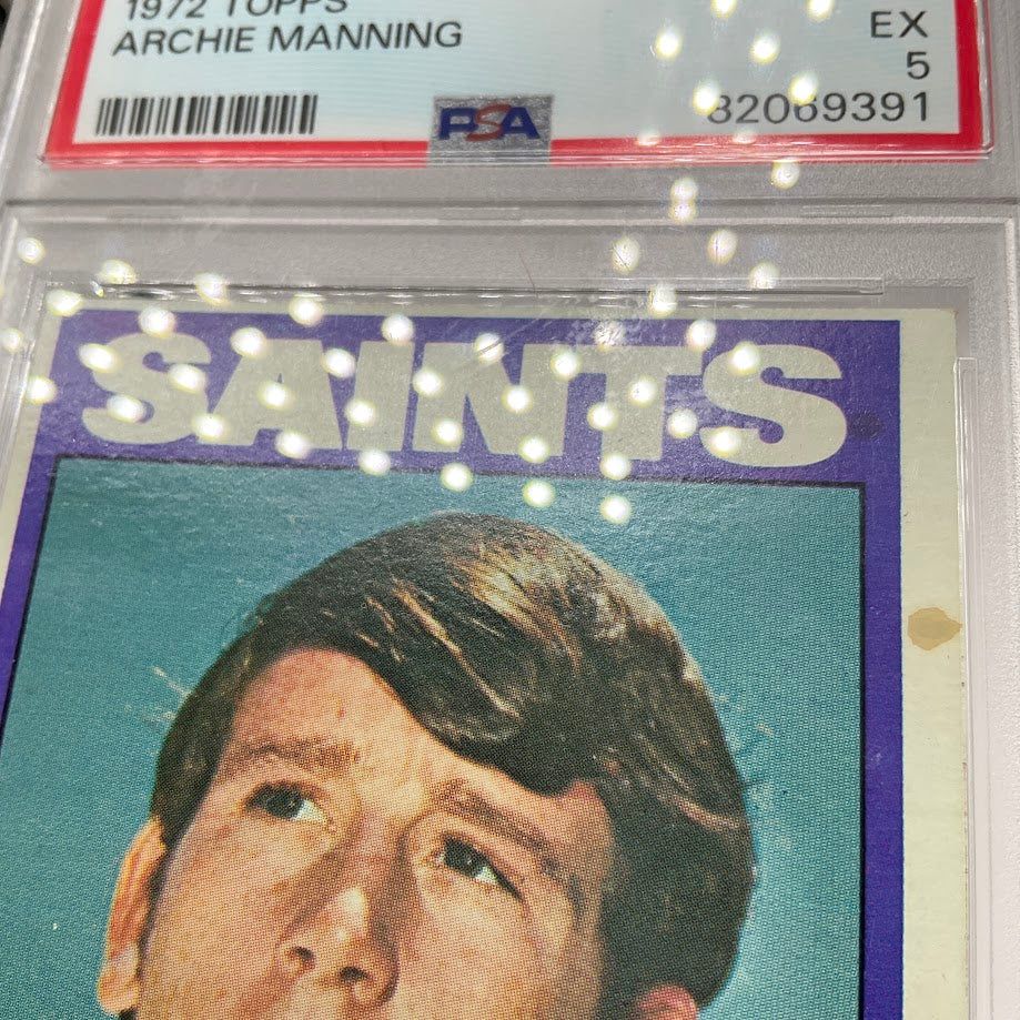 Archie Manning 1972 Topps #55 PSA 5
