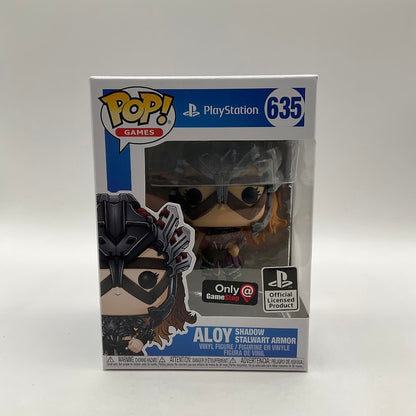 Aloy Shadow Stalwart Armor Funko Pop! PlayStation #635 GameStop