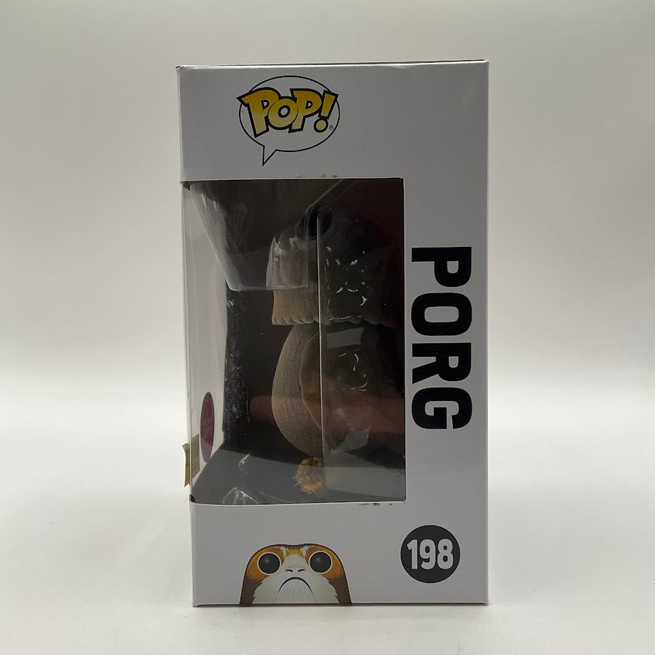 Porg Funko Pop! Star Wars #198 Flocked Chase Hot Topic Exclusive