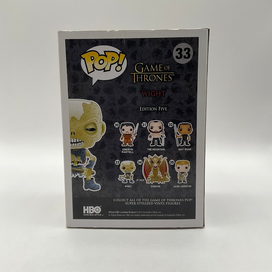 Wight Funko Pop! Game of Thrones #33