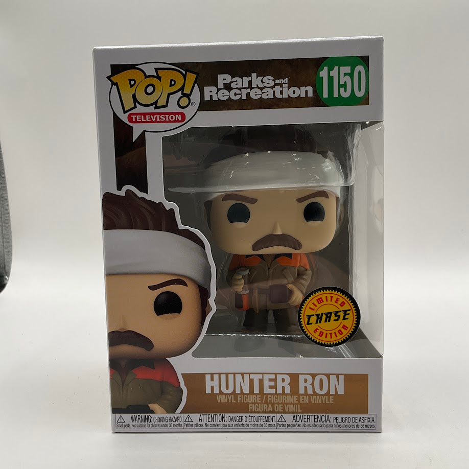 Hunter Ron Funko Pop! Parks & Recreation #1150 Chase Limited Edition