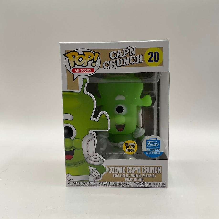 Cozmic Cap'n Crunch Funko Pop! Ad Icons #20 GITD Funko Limited Edition