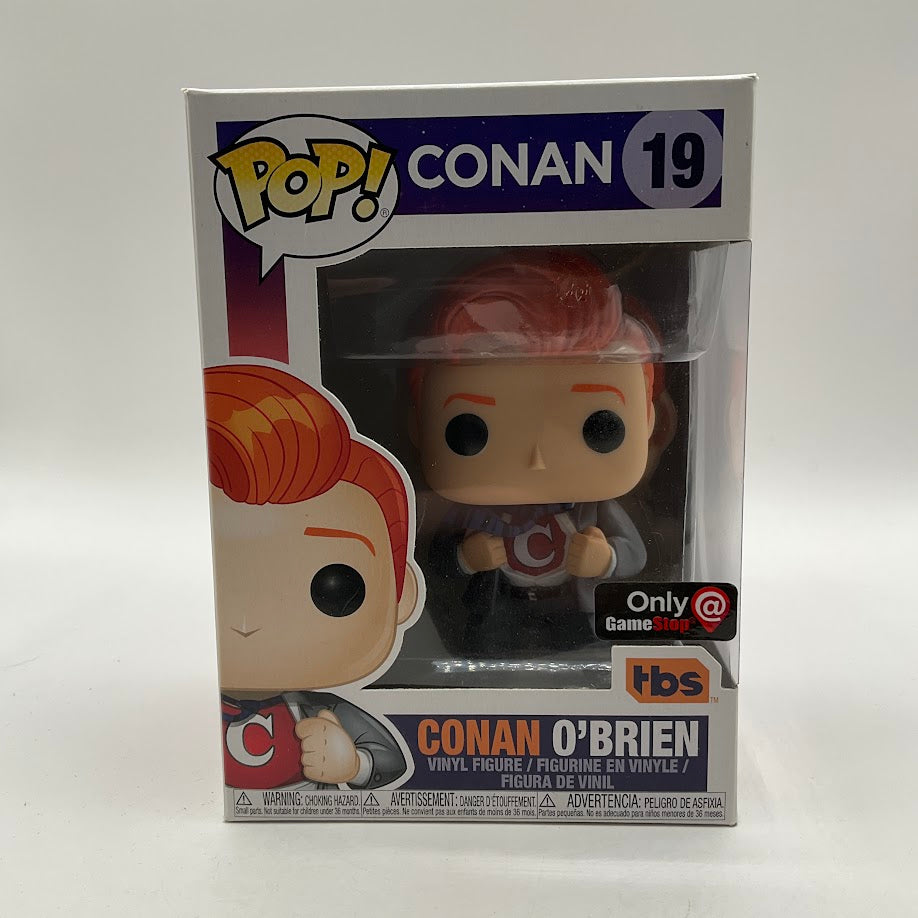 Conan O'Brien Funko Pop! Television #19 GameStop Exclusive