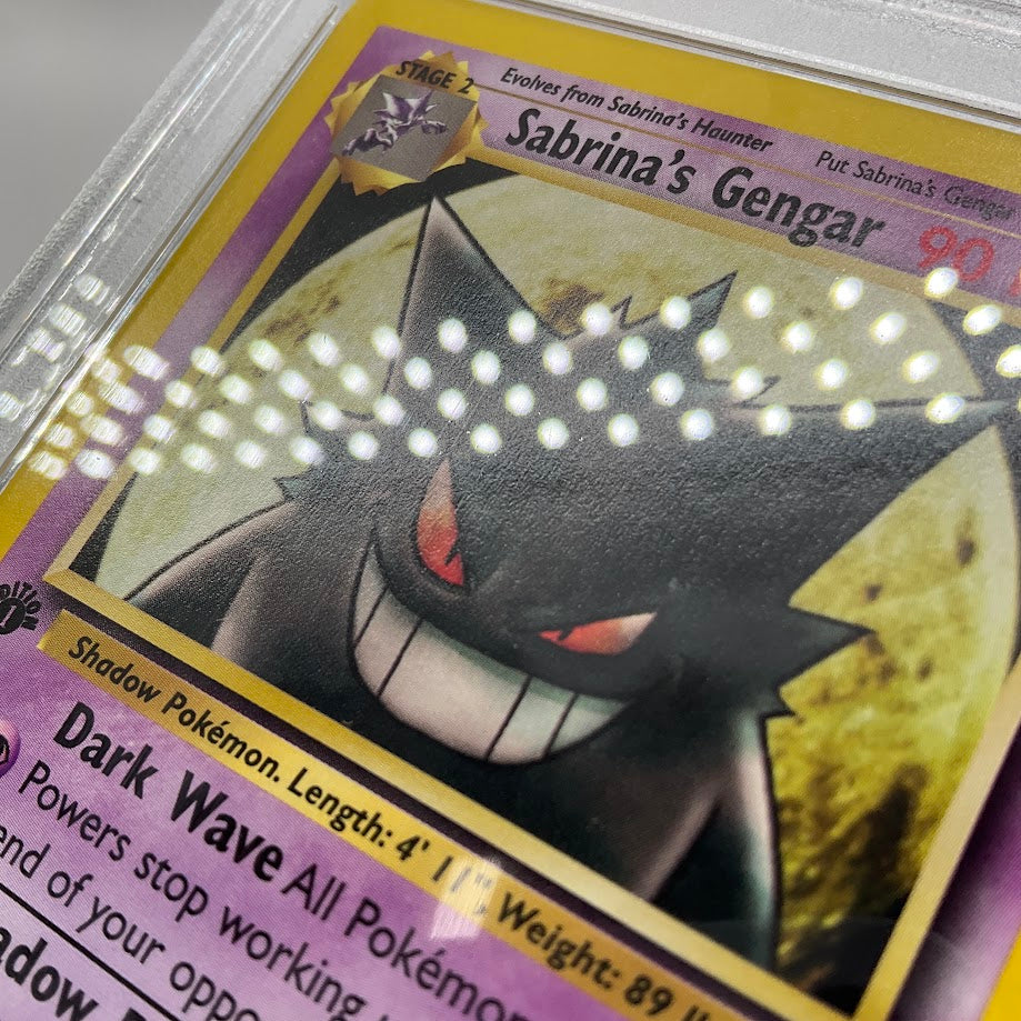gengar pokemon card 1st edition Pokemon TCG Graded Card: 2001 Japanese Web Gengar (1st Edition) Japanese  #047 PSA 10 MBA GOLD DIAMOND