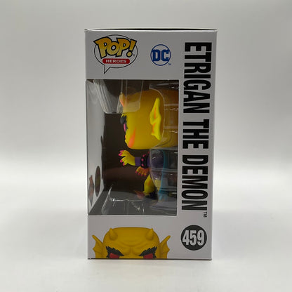 Etrigan the Demon Funko Pop! Justice League #459 Black Light Chase PX Previews