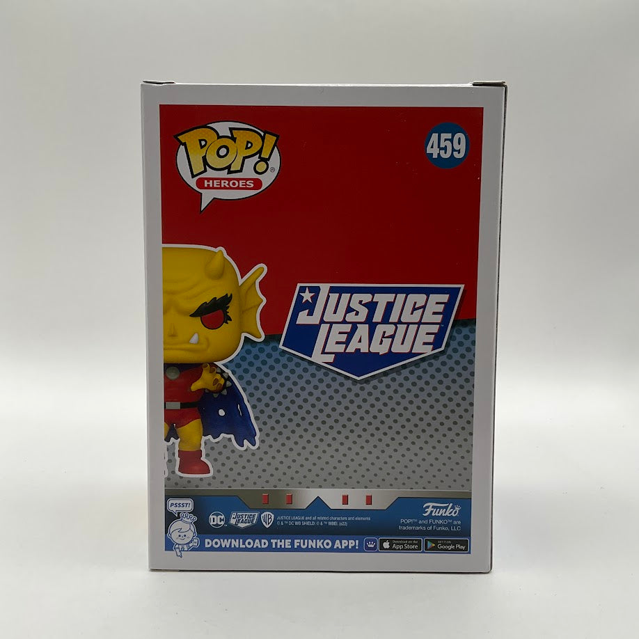 Etrigan the Demon Funko Pop! Justice League #459 Black Light Chase PX Previews