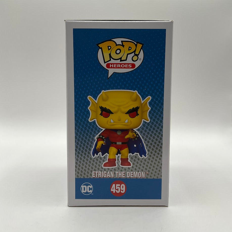 Etrigan the Demon Funko Pop! Justice League #459 Black Light Chase PX Previews