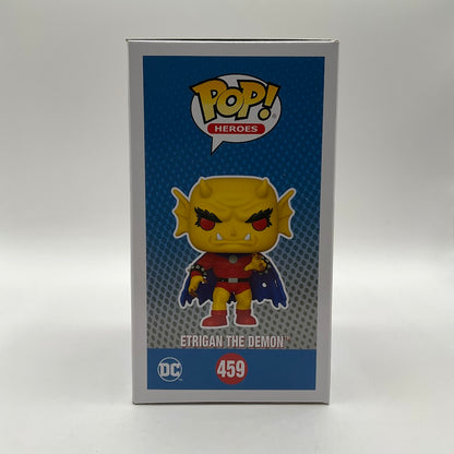 Etrigan the Demon Funko Pop! Justice League #459 Black Light Chase PX Previews