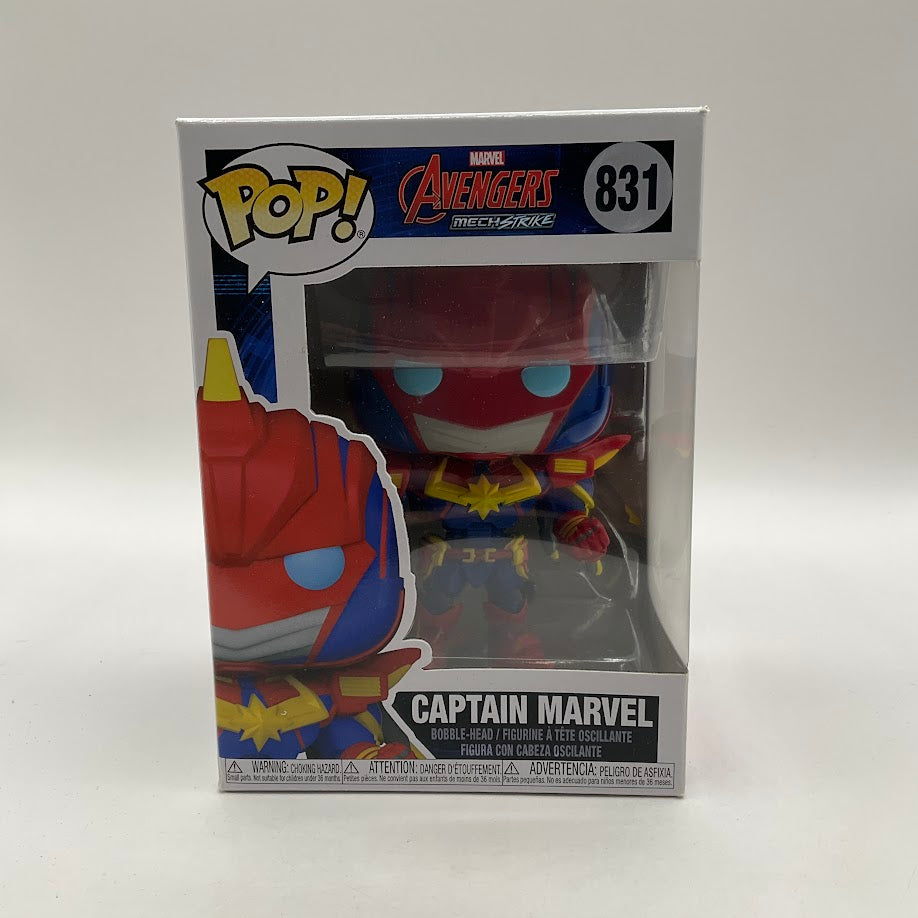 Captain Marvel Funko Pop! Avengers Mech Strike #831