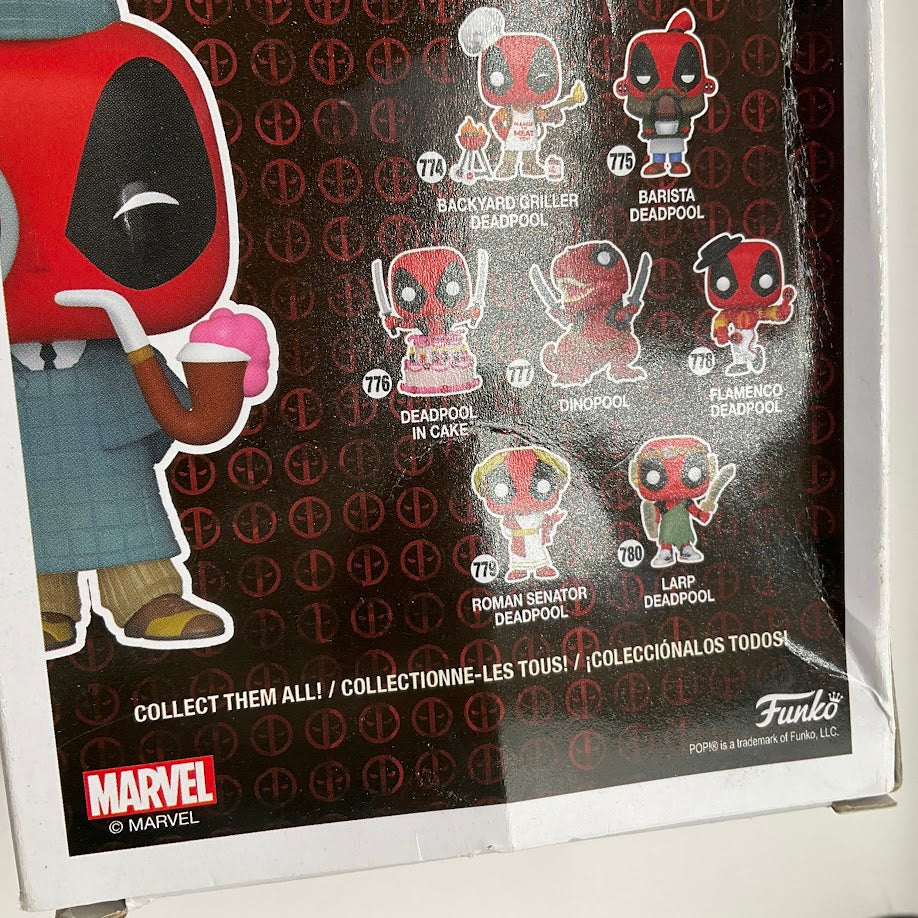 Sherlock Deadpool Funko Pop! Marvel #784 GameStop Exclusive