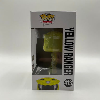 Yellow Ranger Funko Pop! Mighty Morphin Power Rangers #413 Morphing GameStop - Collector Store LLC