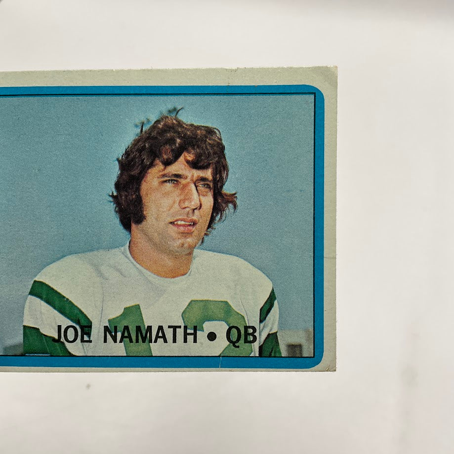 Joe Namath 1972 Topps #100 New York Jets VG-EX
