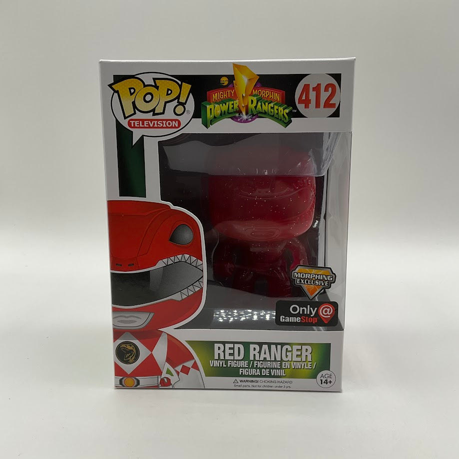Red Ranger Funko Pop! Mighty Morphin Power Rangers #412 Morphing GameStop - Collector Store LLC