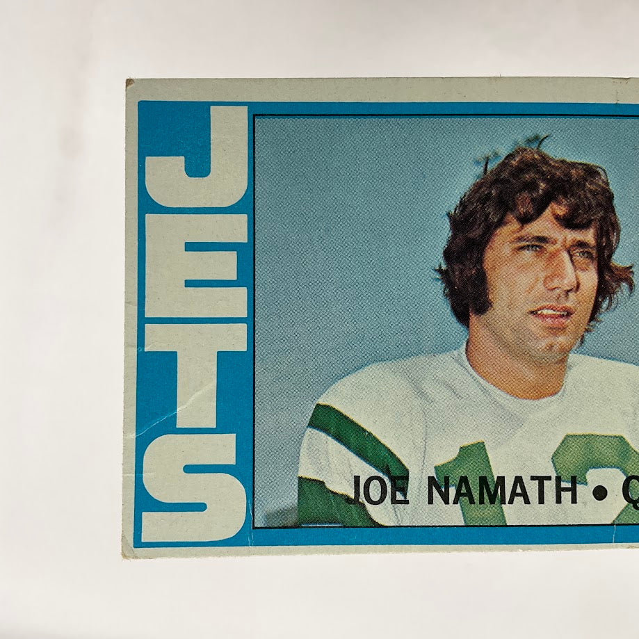 Joe Namath 1972 Topps #100 New York Jets VG-EX