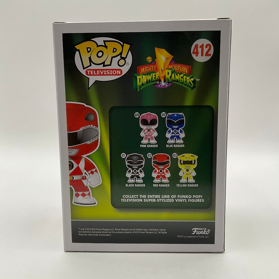 Red Ranger Funko Pop! Mighty Morphin Power Rangers #412 Morphing GameStop - Collector Store LLC