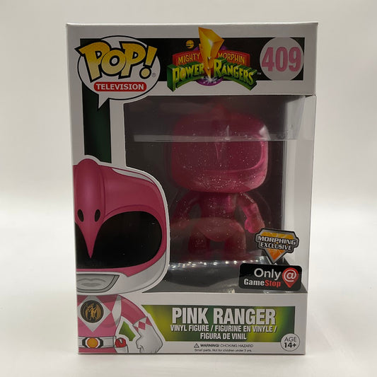 Pink Ranger Funko Pop! Mighty Morphin Power Rangers #409 Morphing GameStop - Collector Store LLC