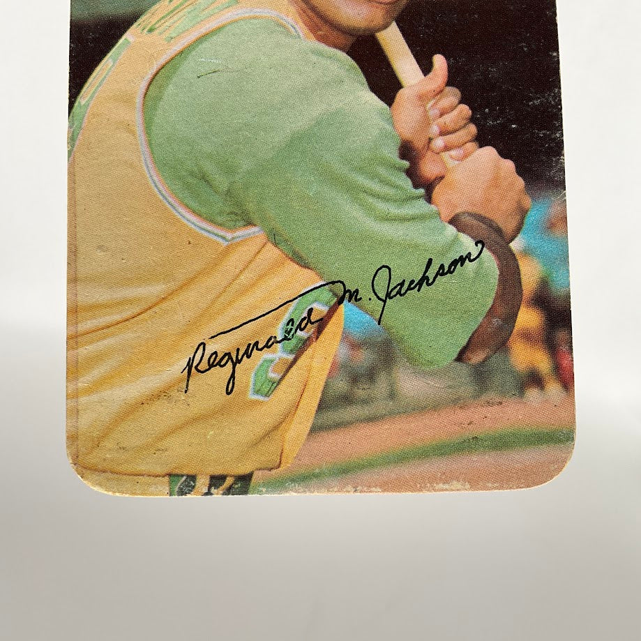 Reggie Jackson 1971 Topps Super #38 Oakland Athletics VG-EX