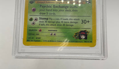 Erika's Exeggutor Pokemon Gym Heroes 1st Edition #44 PSA 10