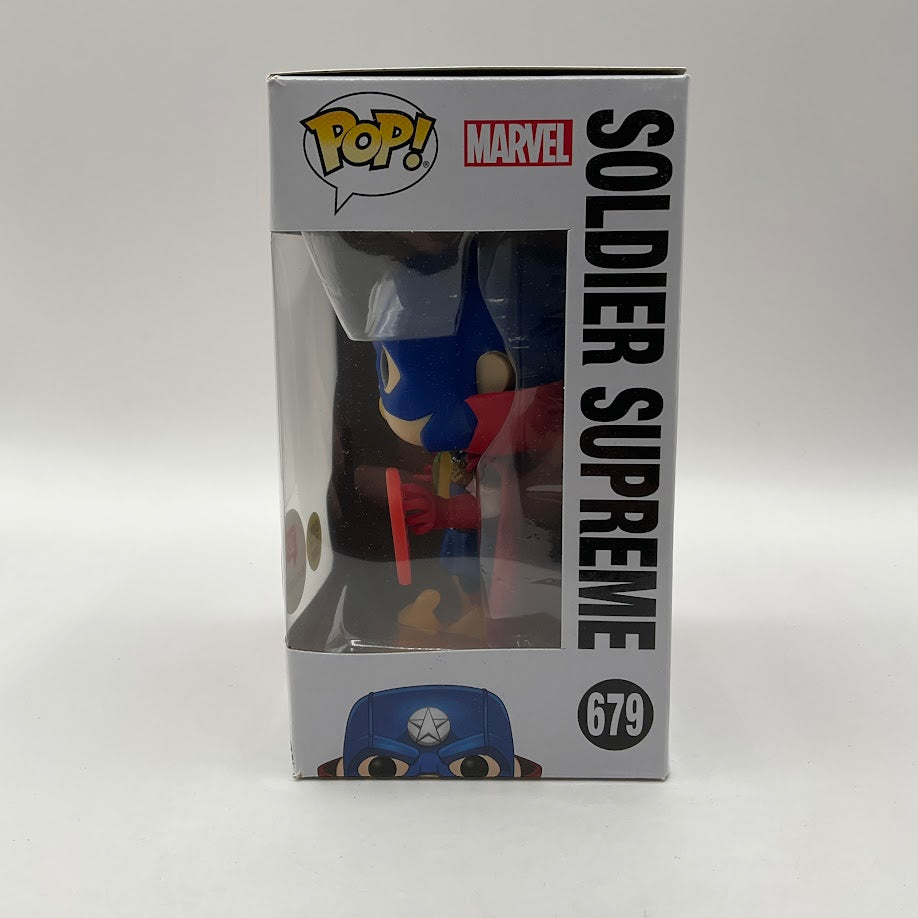 Solider Supreme Funko Pop! Infinity Warps #679 GITD Walgreens