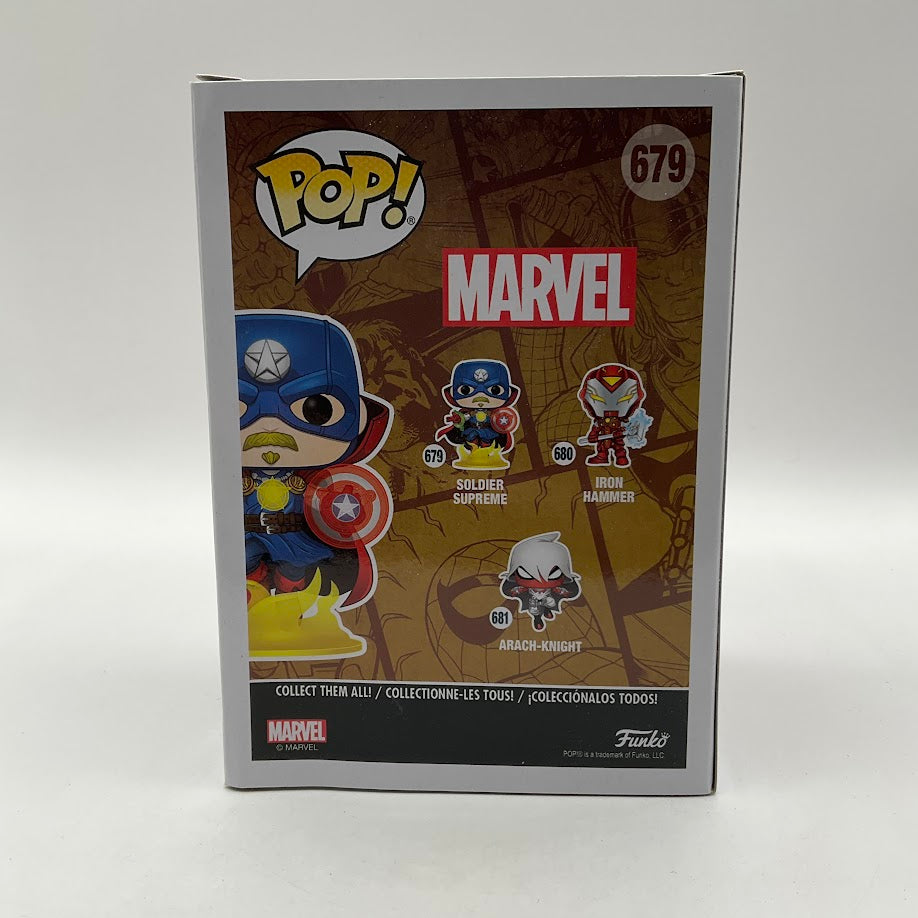 Solider Supreme Funko Pop! Infinity Warps #679 GITD Walgreens