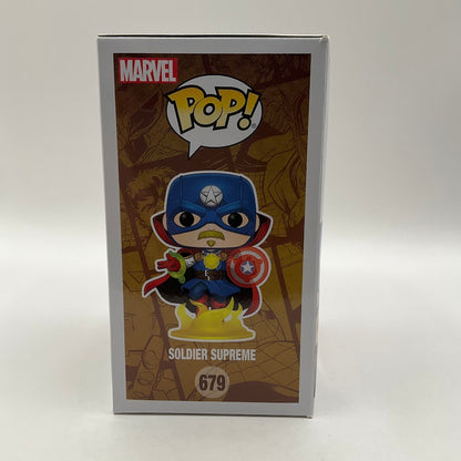 Solider Supreme Funko Pop! Infinity Warps #679 GITD Walgreens
