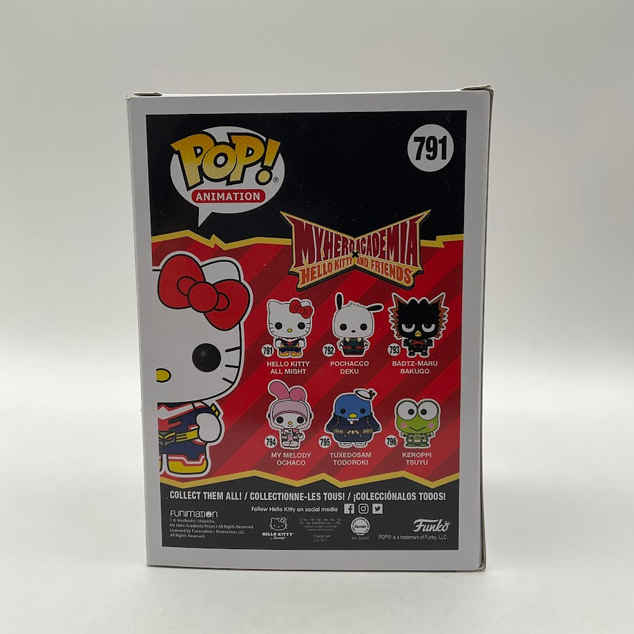 Hello Kitty All Might Funko Pop! My Hero Academia Hello Kitty & Friends #791