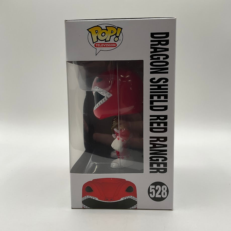 Dragon Shield Red Ranger Funko Pop! Mighty Morphin Power Rangers #528 - Collector Store LLC