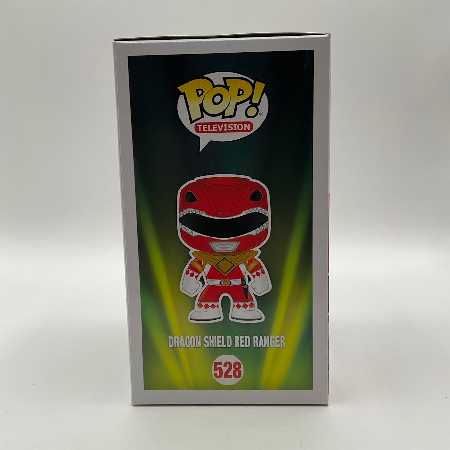 Dragon Shield Red Ranger Funko Pop! Mighty Morphin Power Rangers #528 - Collector Store LLC