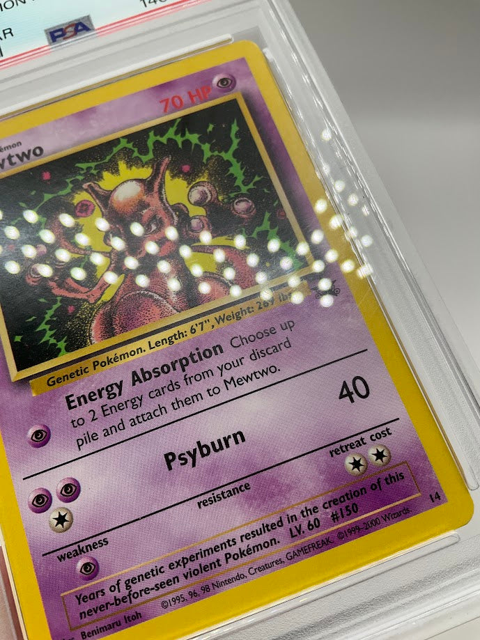 Mewtwo Pokemon Black Star Promo #14 PSA 6
