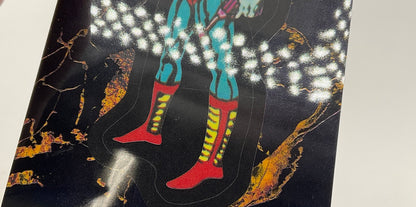 Deathlok 2025 Topps Marvel Comic Book Heroes Black & Gold Refractor 09/10 #34