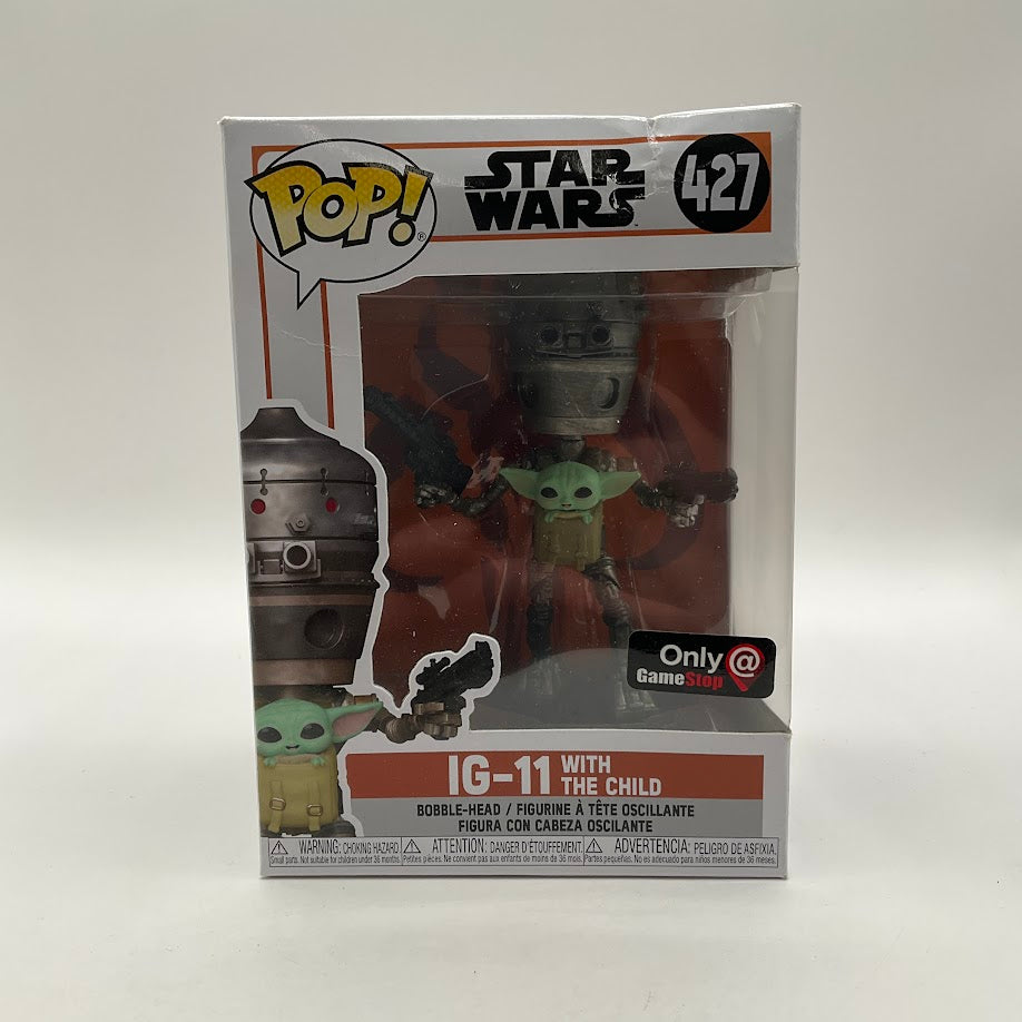 IG-11 with The Child Funko Pop! Star Wars #427 GameStop Exclusive