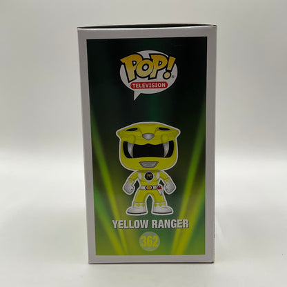 Yellow Ranger Funko Pop! Mighty Morphin Power Rangers #362 GameStop - Collector Store LLC