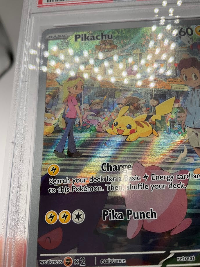 Pikachu Pokemon 151 Illustration Rare #173 PSA 9 #1