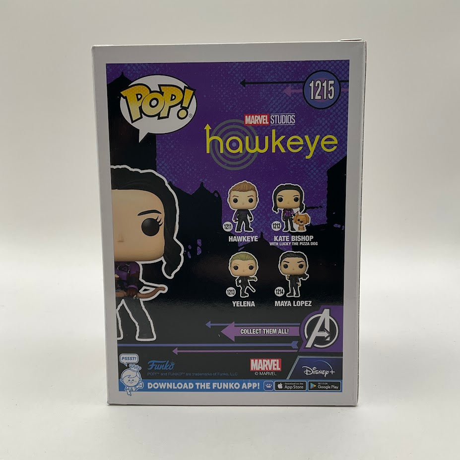 Funko Pop! TV: Hawkeye - Kate Bishop & Lucky (Blacklight) (Target Exclusive) - We-R-Toys