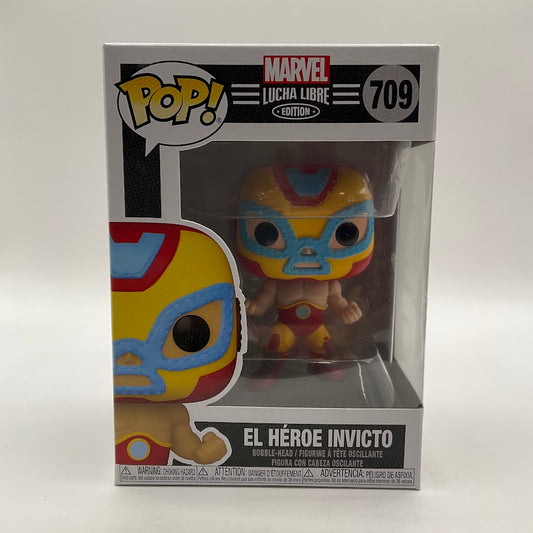 El Heroe Invicto Funko Pop! Marvel Lucha Libre Edition #709 - Collector Store LLC