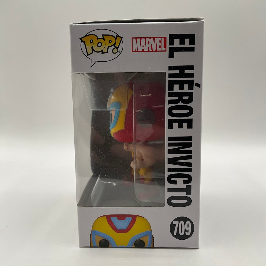 El Heroe Invicto Funko Pop! Marvel Lucha Libre Edition #709 - Collector Store LLC